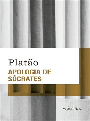 cover image of Apologia de Sócrates--Ed. Bolso